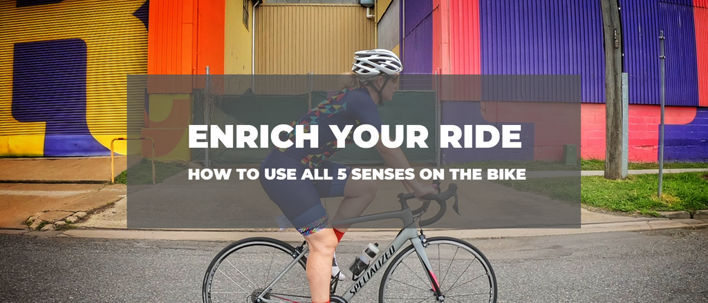 Use Your 5 Senses to Be Mindful on the Bike