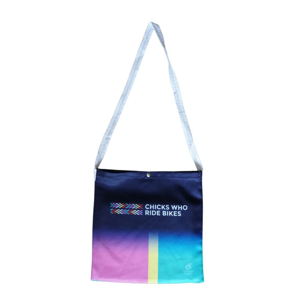  soft cotton canvas fabric Musette gorgeous Aztec Sprint design with a deep blue balyage  full photo