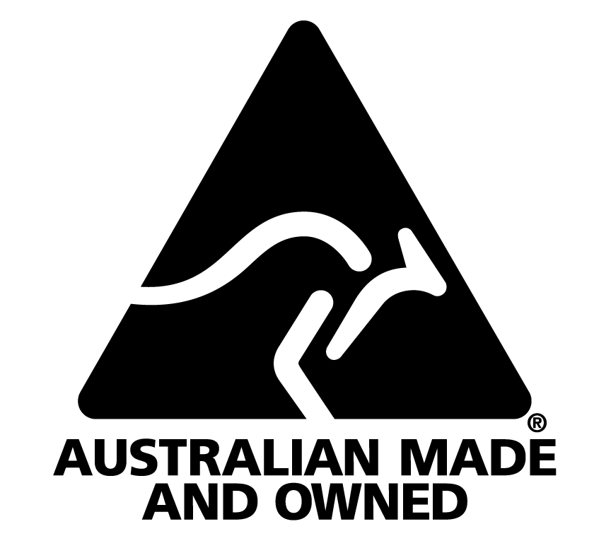 Australian owned and made official logo