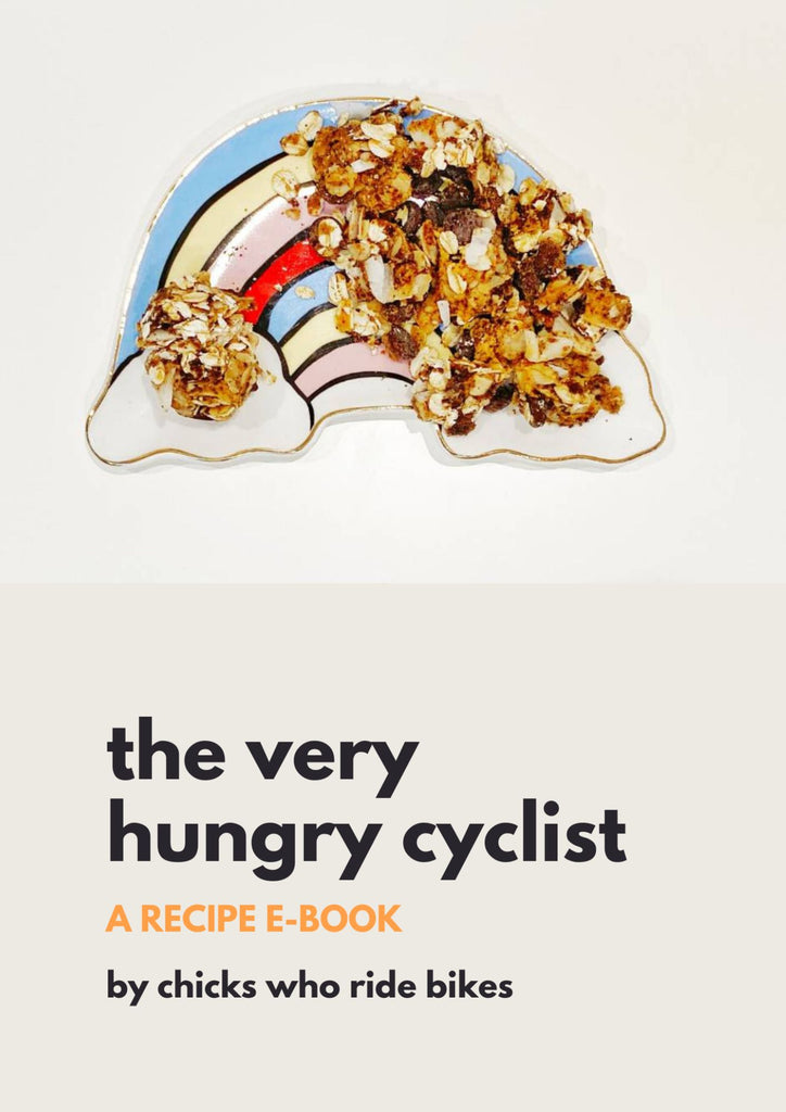 Ebook for very hungry cyclists. Healthly snacks and fast to prepare